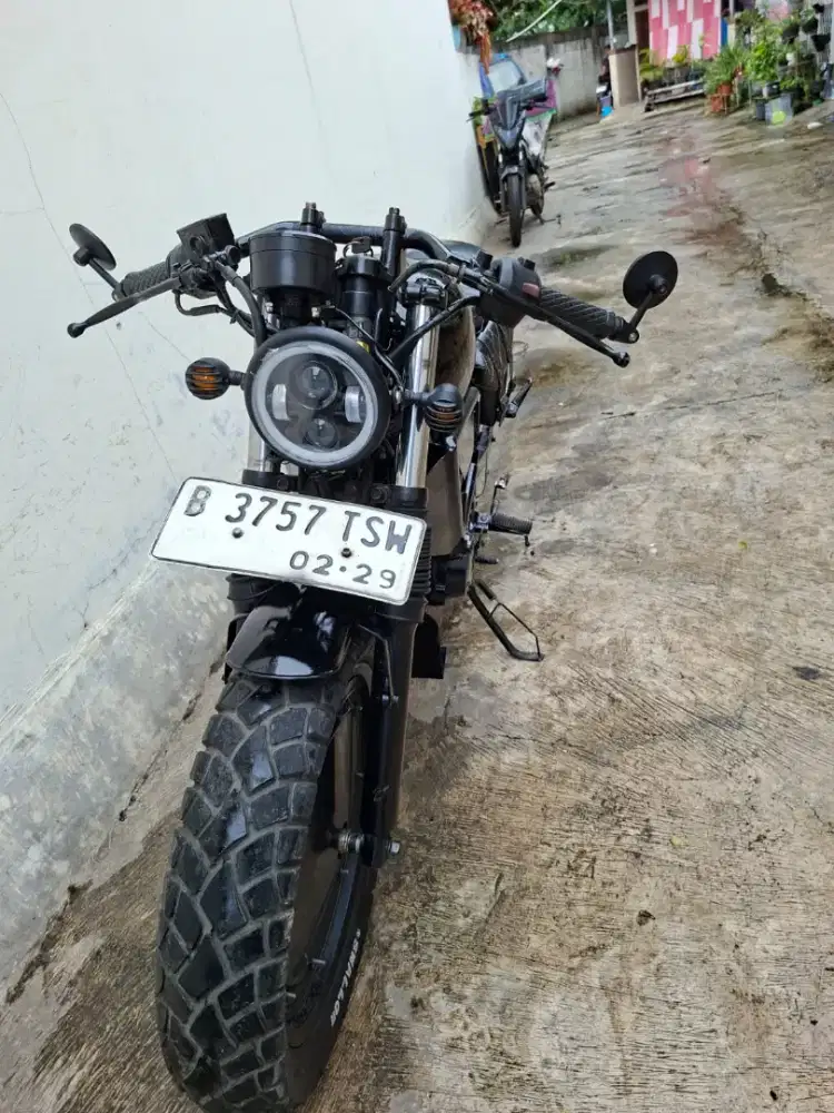 YAMAHA BYSON CUSTOM TAHUN 2012 MESIN OK