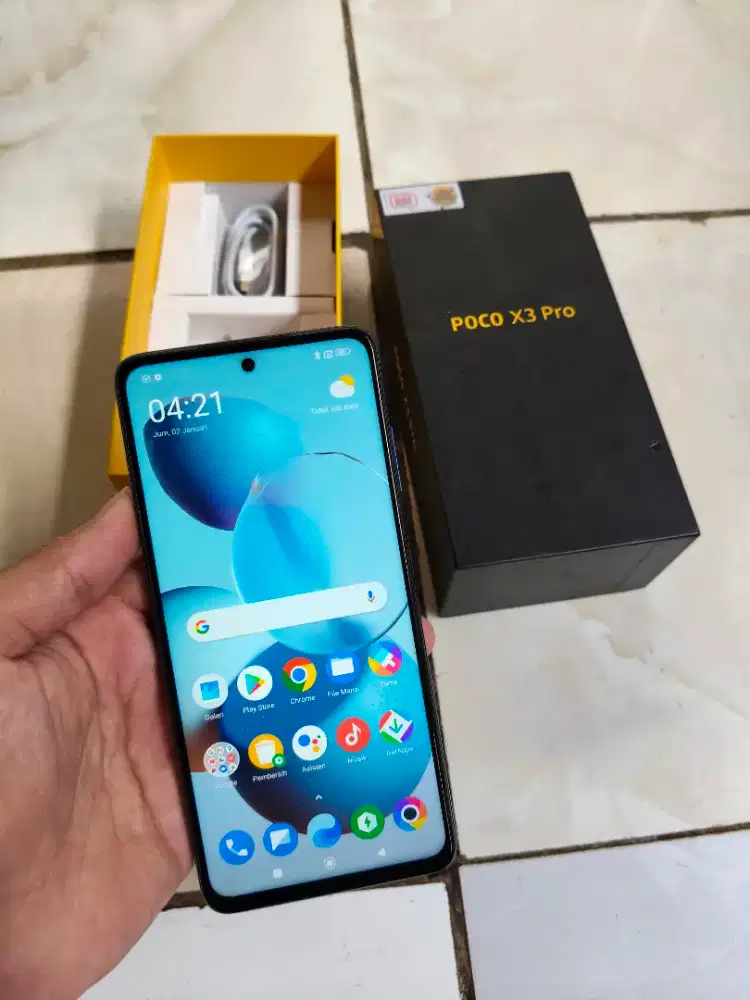 Poco X3 pro 8/256 fullset orian nominus