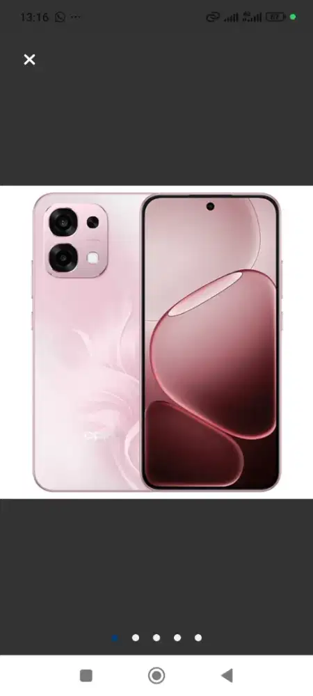 OPPO A6 PRO 5G 8/256 BISA CICILAN CUKUP KTP SAJA