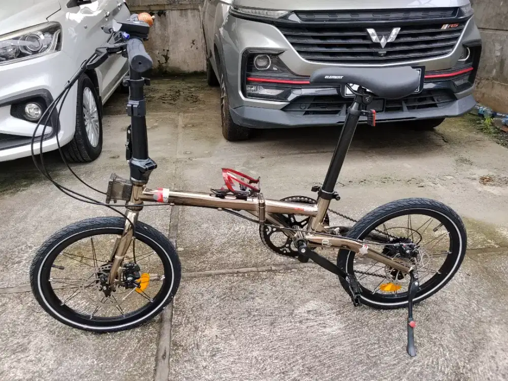 Sepeda Element Troy Series Black Chromoly