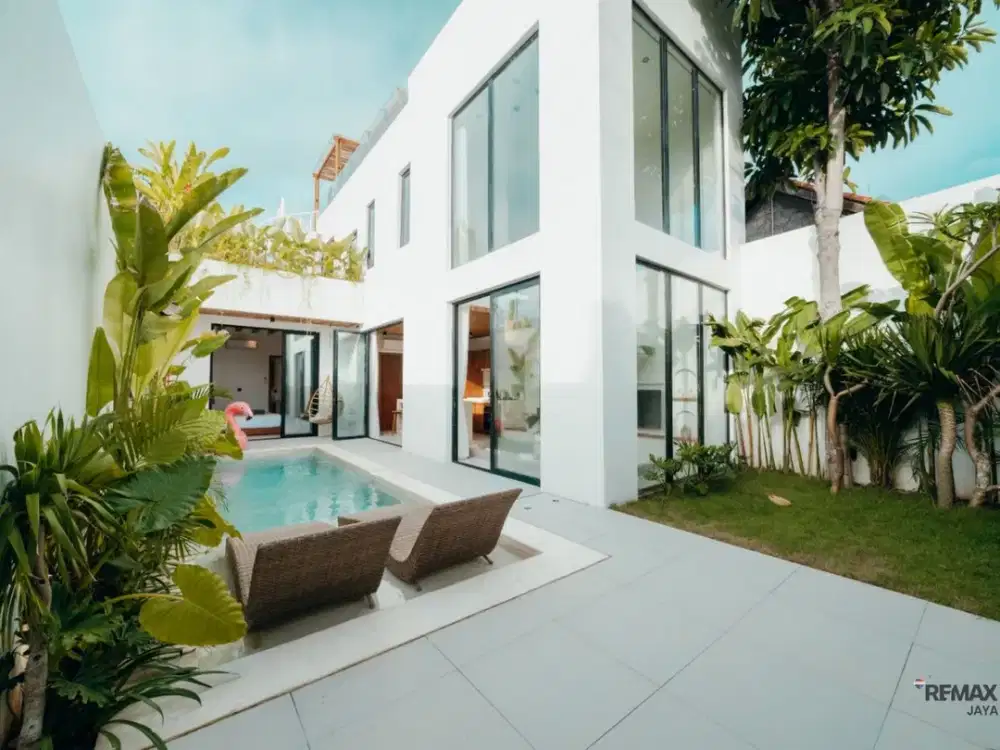 Villa Eksklusif Disewakan Jangka Panjang 29 Th, di Kerobokan Area