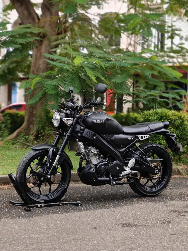 YAMAHA XSR 155 2022 BLACK KM LOW PAJAK PANJANG RASA BARU