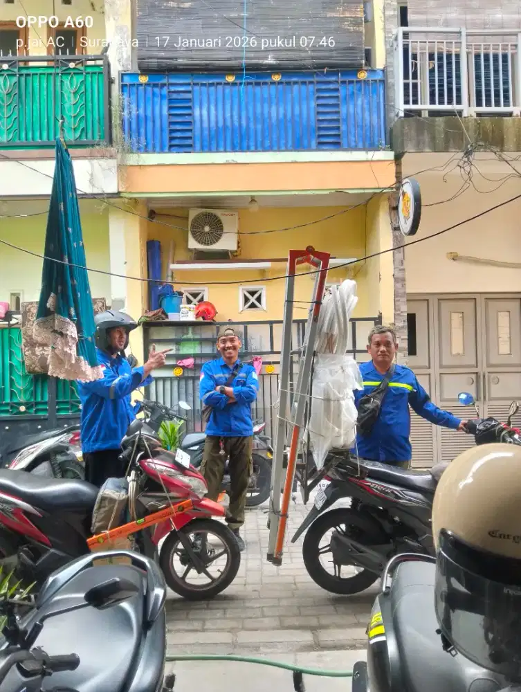 Service/Cuci, Instalasi AC, Bergaransi Pasti Amanah