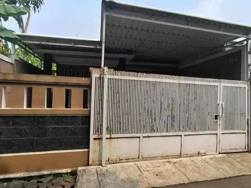 dijual rumah murah harga dibawah pasaran di jalan campedak, kel. harjamukti, kec. cimanggis, kota depok