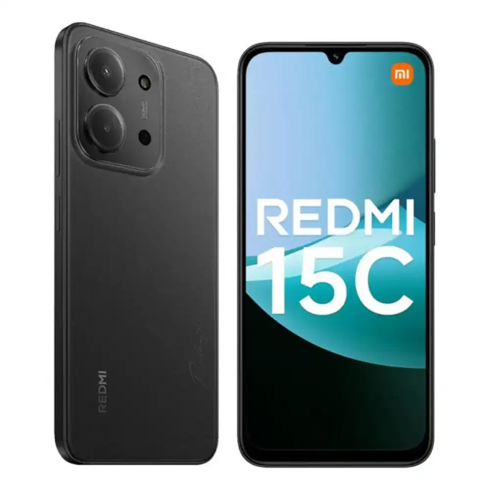Promo februari redmi 15C 8/256 new segel bisa cicilan sampai 0%