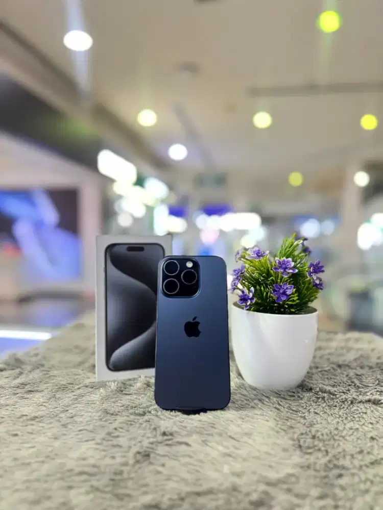 IPHONE 15 PRO 128GB SECONS RESMI INDONESIA FULLSET