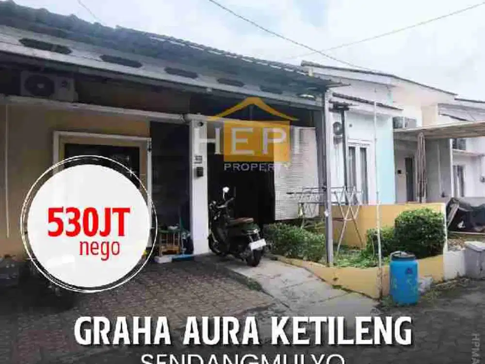 Di Jual Rumah Cantik di Graha Aura Ketileng Semarang