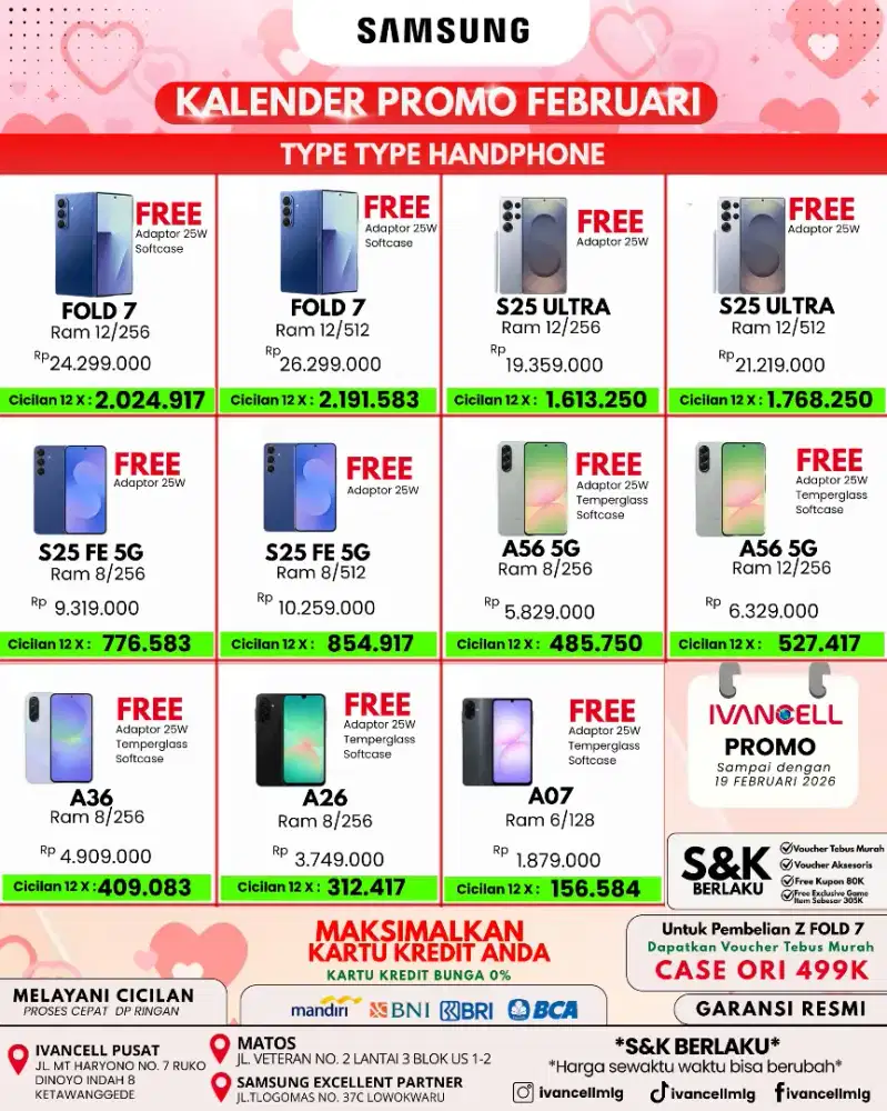 SAMSUNG A56 RAM 8/256 FREE ADAPTER ORI