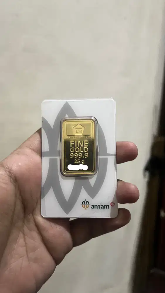 LOGAM MULIA 25 GRAM TAHUN 2022