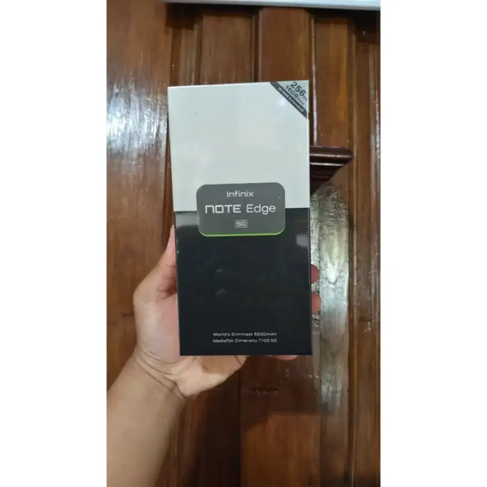 Promo INFINIX NOTE EDGE 5G 8+8/256 GB NEW SEGEL