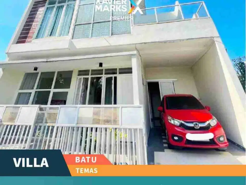 Dijual Rumah Villa Terawat Semi Furnish View Gunung di Temas Kota Batu