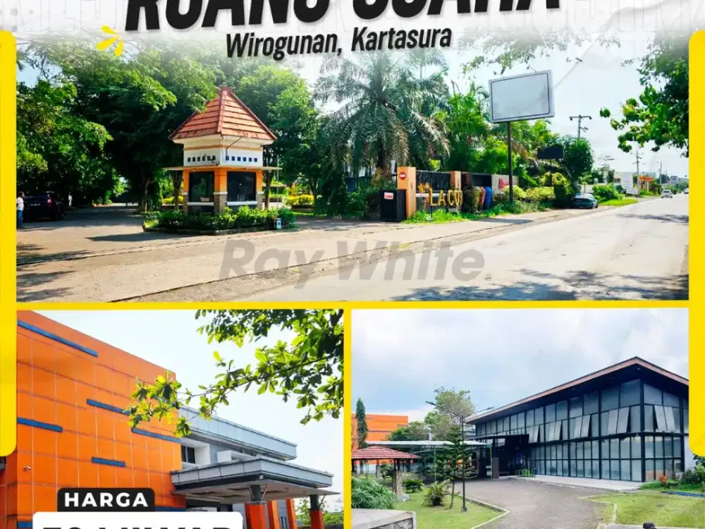 Ruang Usaha Premium Di Kartasura Luas 5942m Dekat Tol Strategis