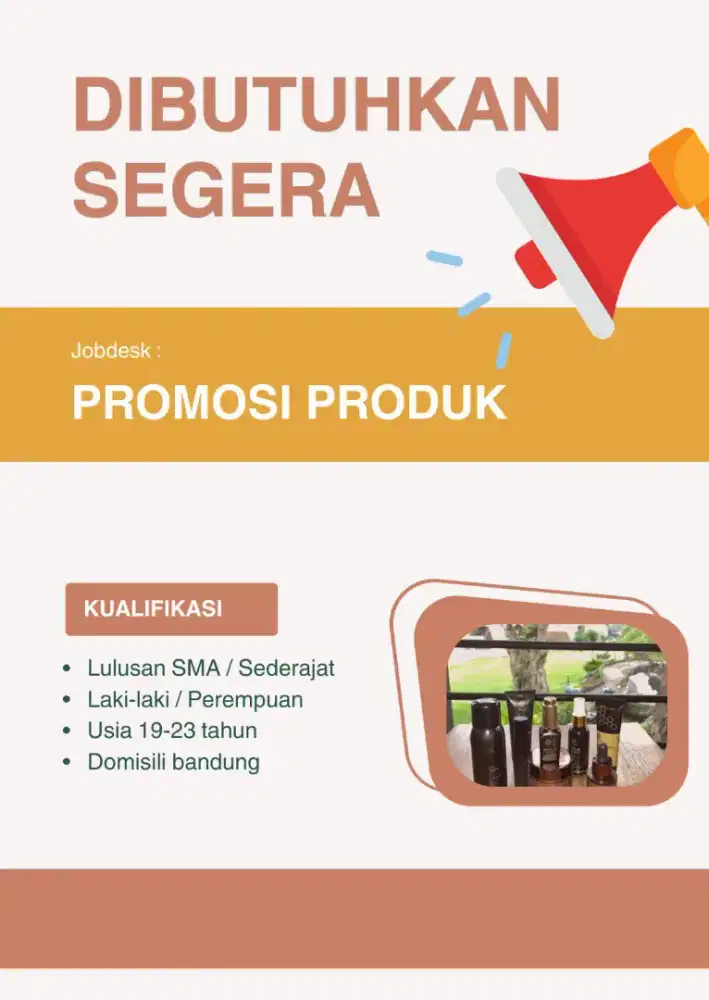 Info parttime / income harian