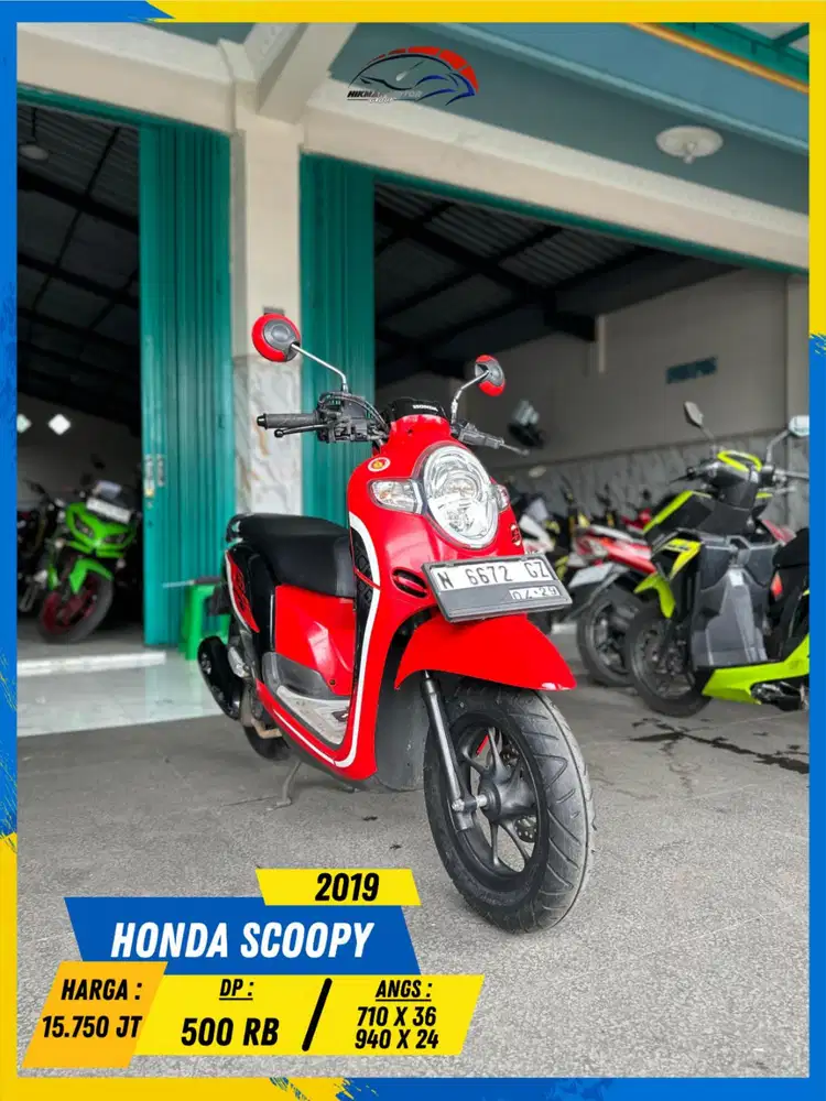 HONDA SCOOPY 2019 NEGO SAMPE DEAL MASZEHH HIKMAH MOTOR KEPUH MALANG