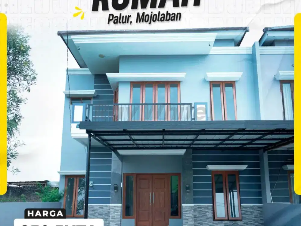 Rumah 2 Lantai Bagus Dan Siap Pakai Di Palur Dekat Kampus UNS Tol Dan Stasiun