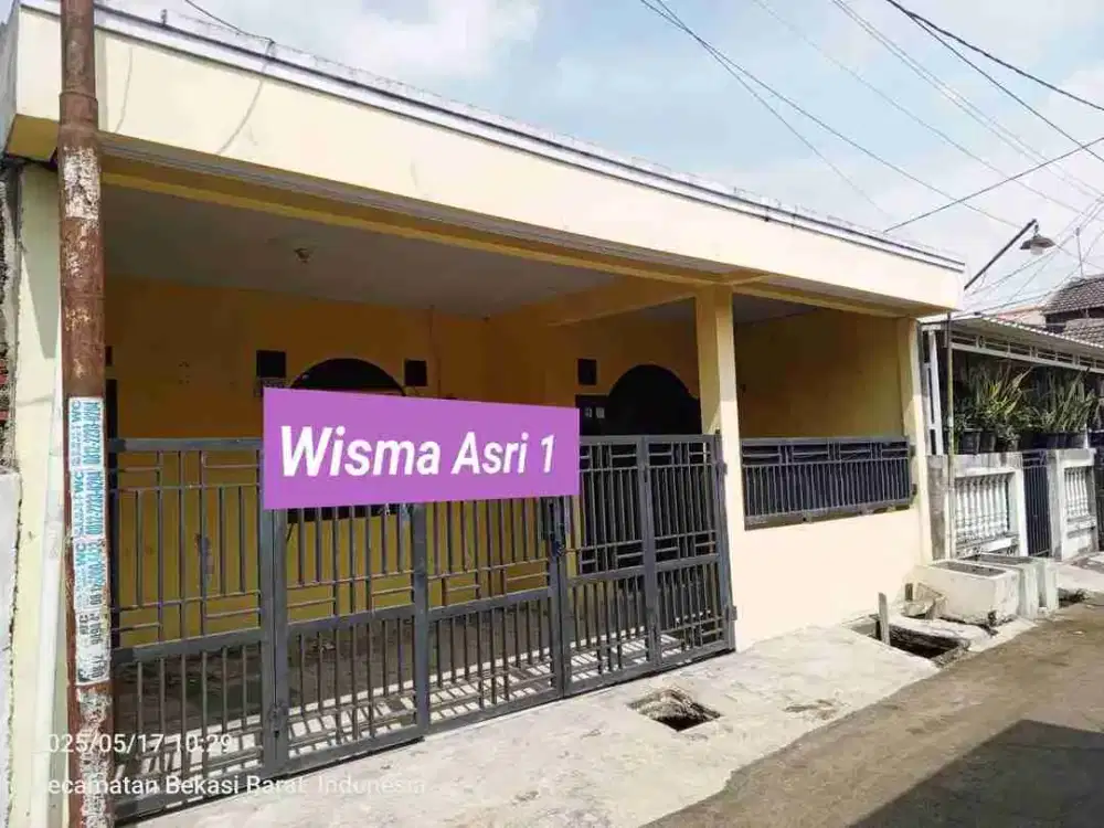 Rumah Full Renov siap huni di wisma asri 1 , SUMARECON