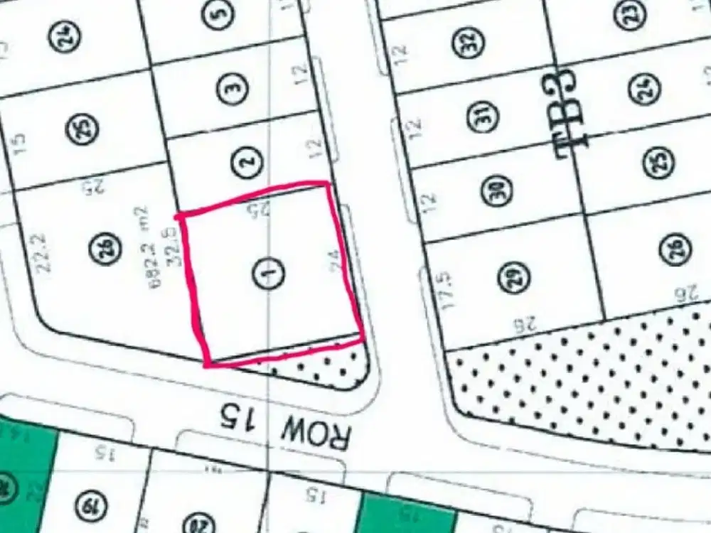 Dijual Kavling Raffles Garden Citraland, Strategis Dekat PTC, Surabaya
