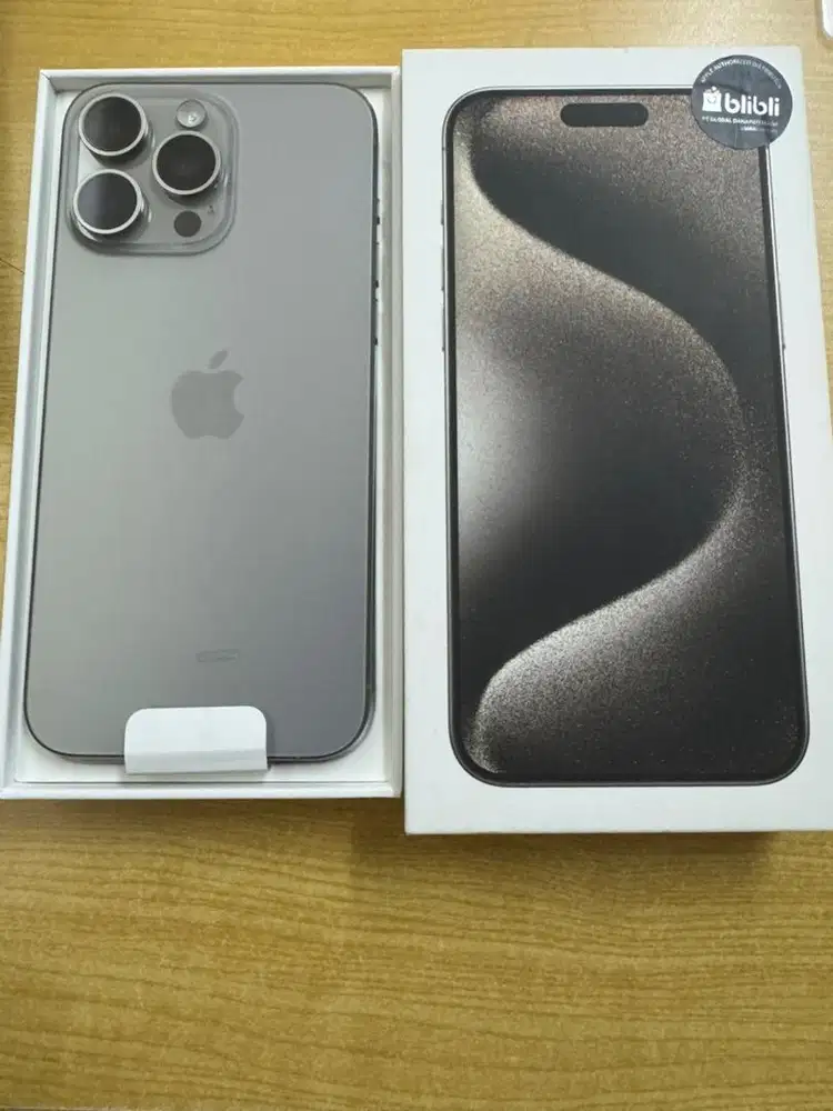 IPHONE 15 PRO MAX ex IBOX 256 GB ISTIMEWA