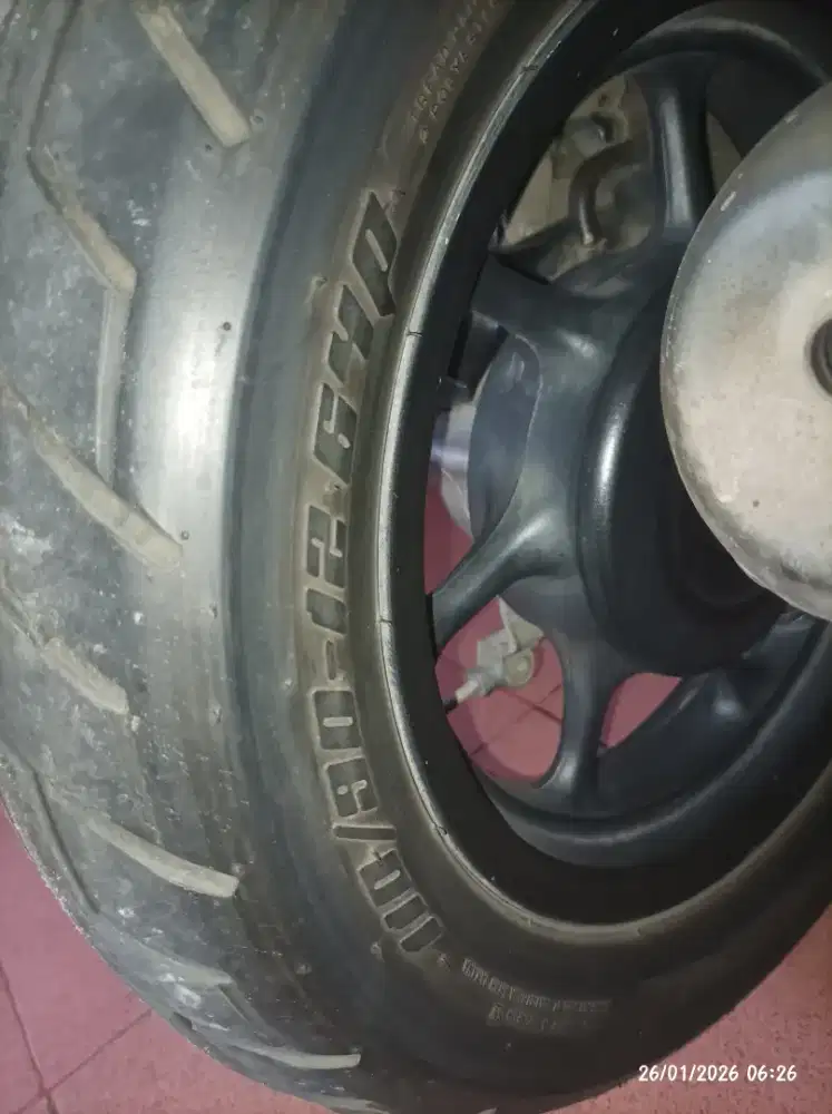 Ban DONAT scoopy, Cari kembalian dari Ring 14