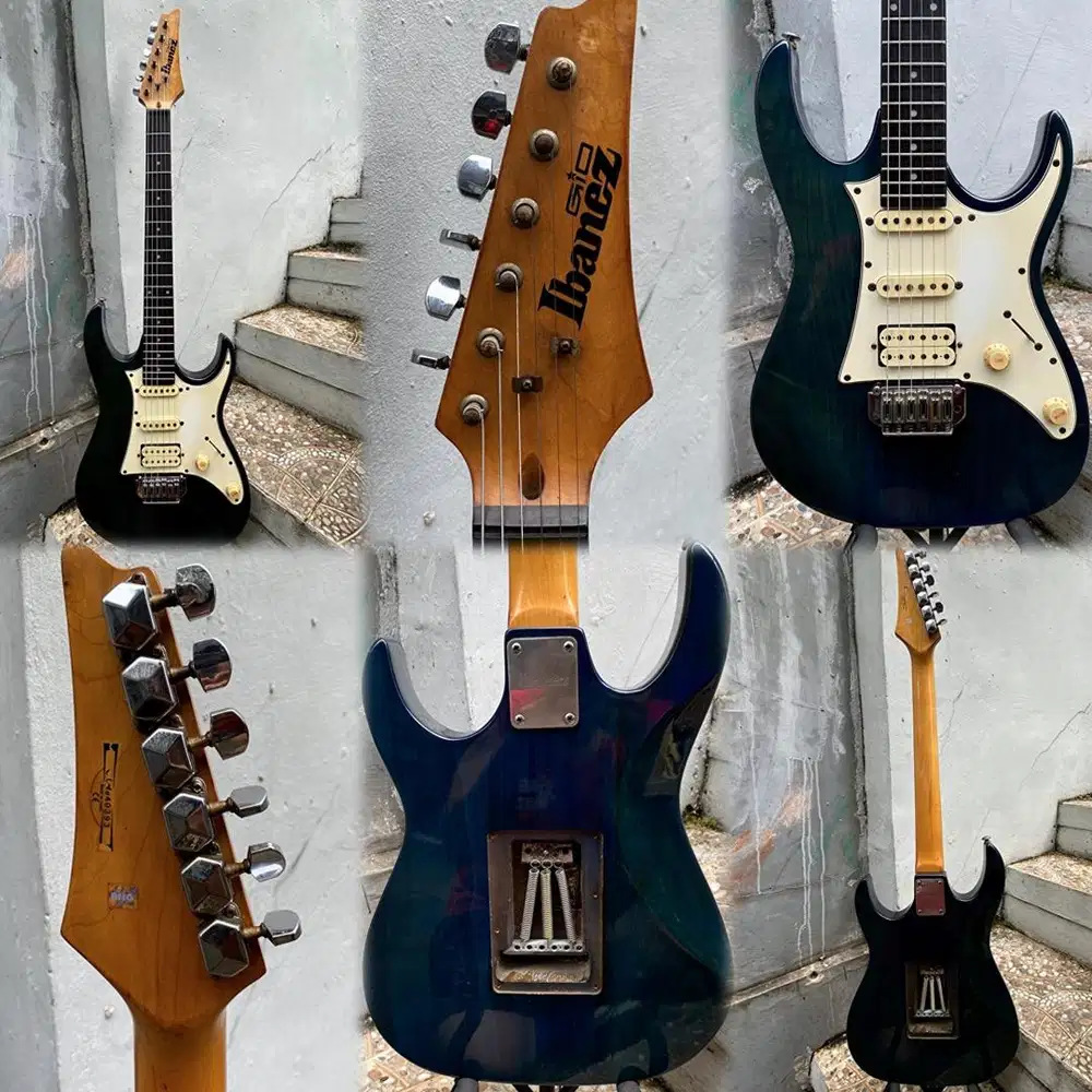 GITAR BEKAS IBANEZ GIO GRX-40 HSS ORIGINAL