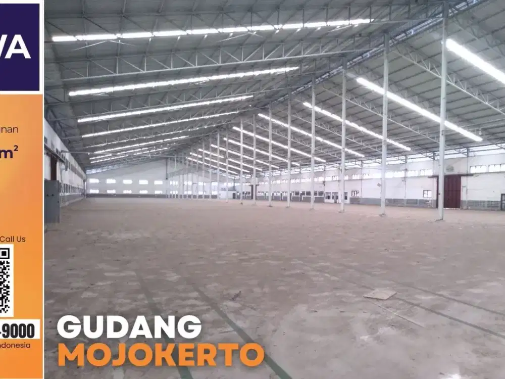 Sewa Gudang 7.000 m² Mojokerto Loading Dock & Izin Industri Resmi - The EdGe