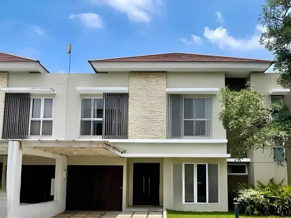 Rumah 2lt 12x24 294m Type 5KT Cluster Dbanyan JGC Jakarta Garden City Cakung