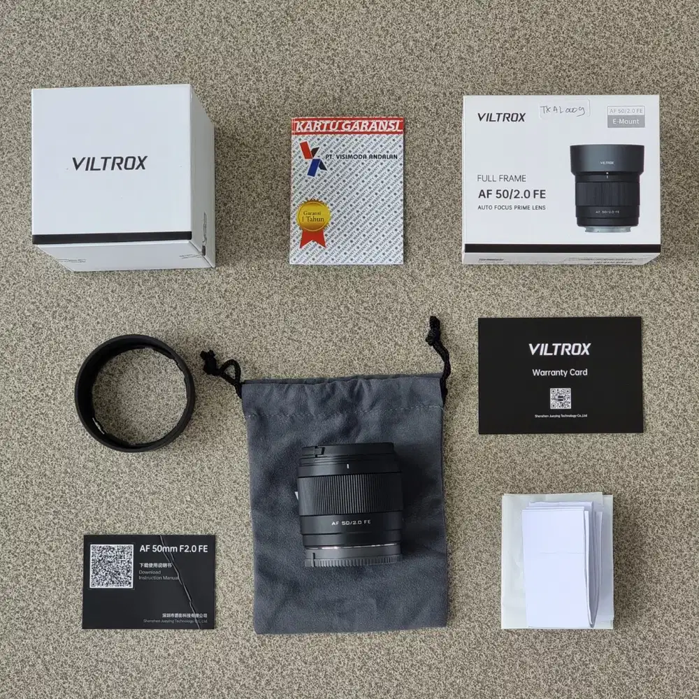 Lensa Viltrox AF 50mm F2.0 Air for Sony