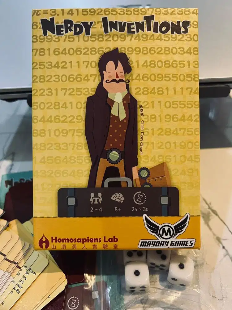 Nerdy Inventions – Kickstarter Edition – LIKE NEW – Rare Item!