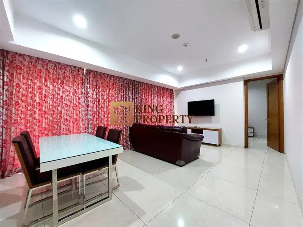 Disewakan Townhouse Taman Anggrek Residences 3BR+1 Luas 142m2 Furnished Lengkap Siap Huni, Hanya Jalan Kaki Ke Mall TA & Hublife Jakarta Barat