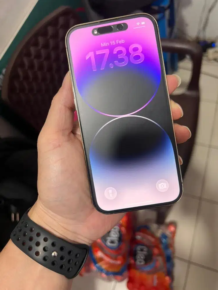 Iphone 14 pro 128 mulus banget part original semua no box wifi only