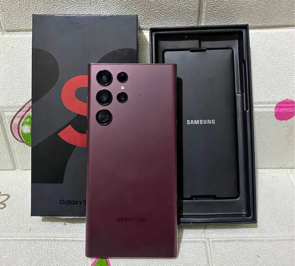 samsung S22 ultra 256gb fullset mulus no minus