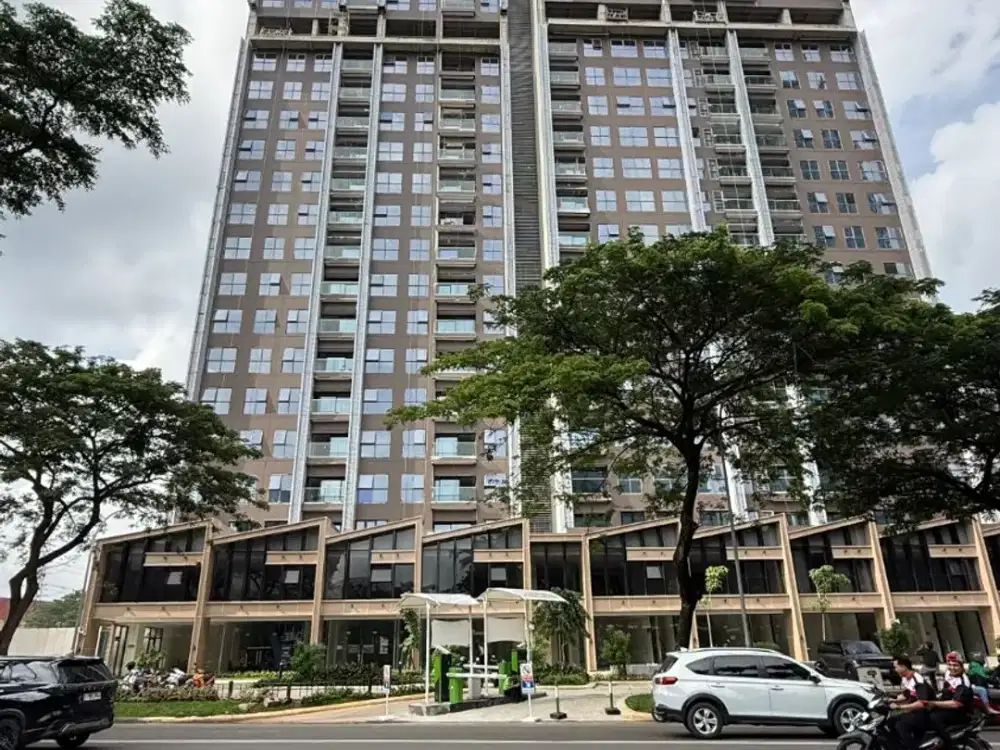 JUAL RUGI APARTEMEN 3BR PET FRIENDLY ADA MAID ROOM LOKASI DEPAN MALL SELANGKAH KE BINUS UNIVERSITY BELUM PERNAH DIHUNI