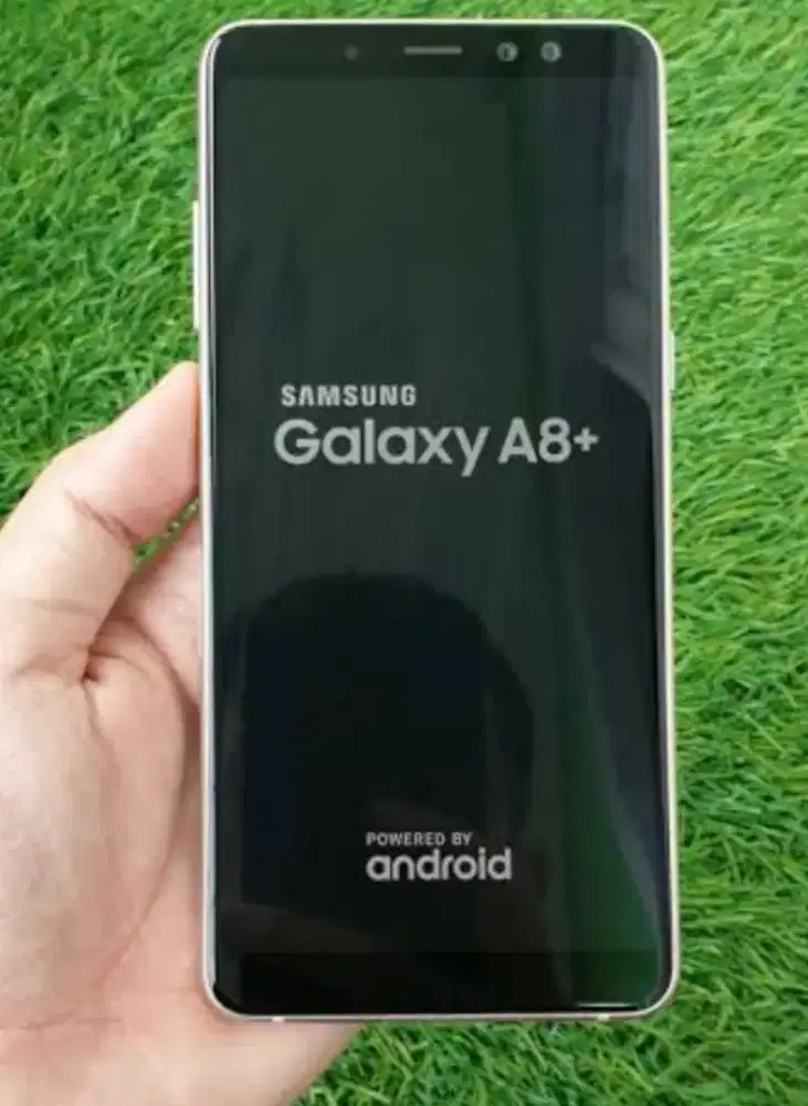 Murah hp Samsung A8+ plus ram 6gb