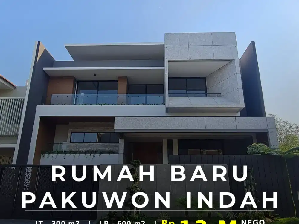 Dijual Rumah Baru & Modern, Strategis Dekat PTC, Pakuwon Indah, Surabaya