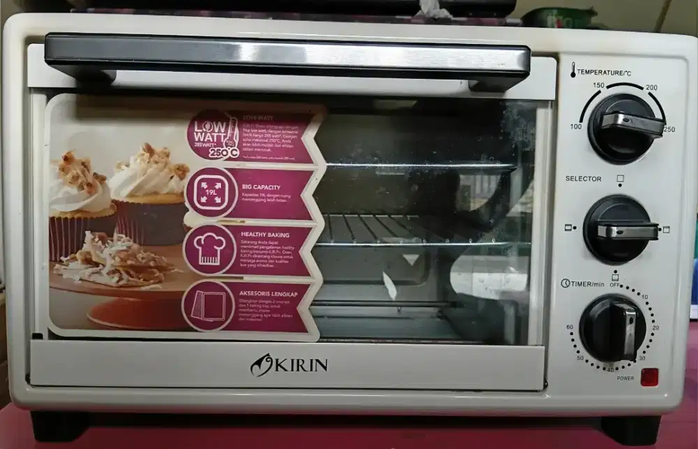 DIJUAL MURAH OVEN LISTRIK KIRIN KBO-190LW