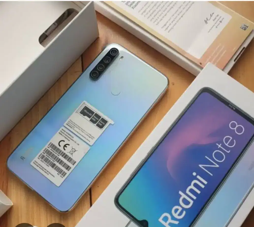 Murah hp Redmi note 8 ram 6/128 lkp, bs TT