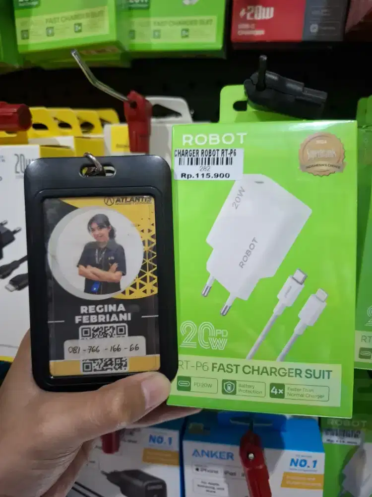 CHARGER ROBOT RT-P6 | ATLANTIS DAHSYAT