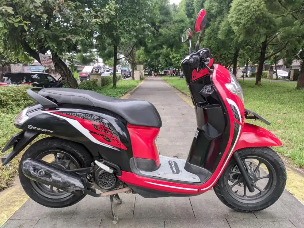 Honda Scoopy donat 2020 fulori istimewa pajak panjang mesin alus