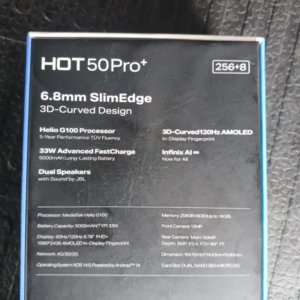 Infonix hot 50 pro plus 8/256
