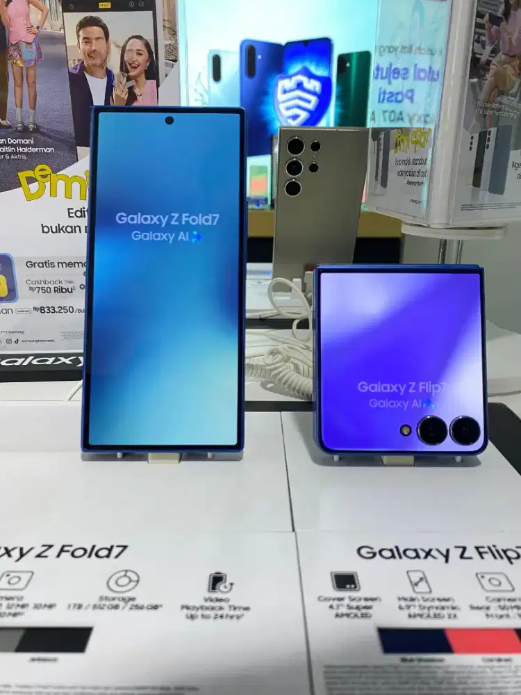 Zflip 7 dengan desain menarik