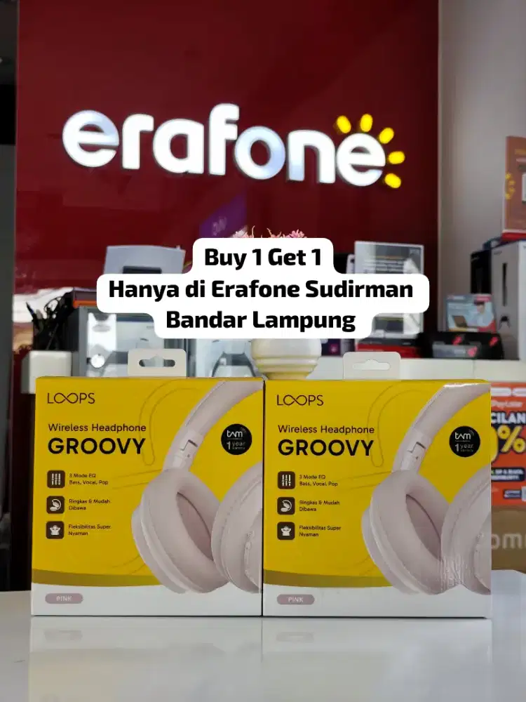 Buy 1 Get 1 Loops Wireless Headphone Groovy