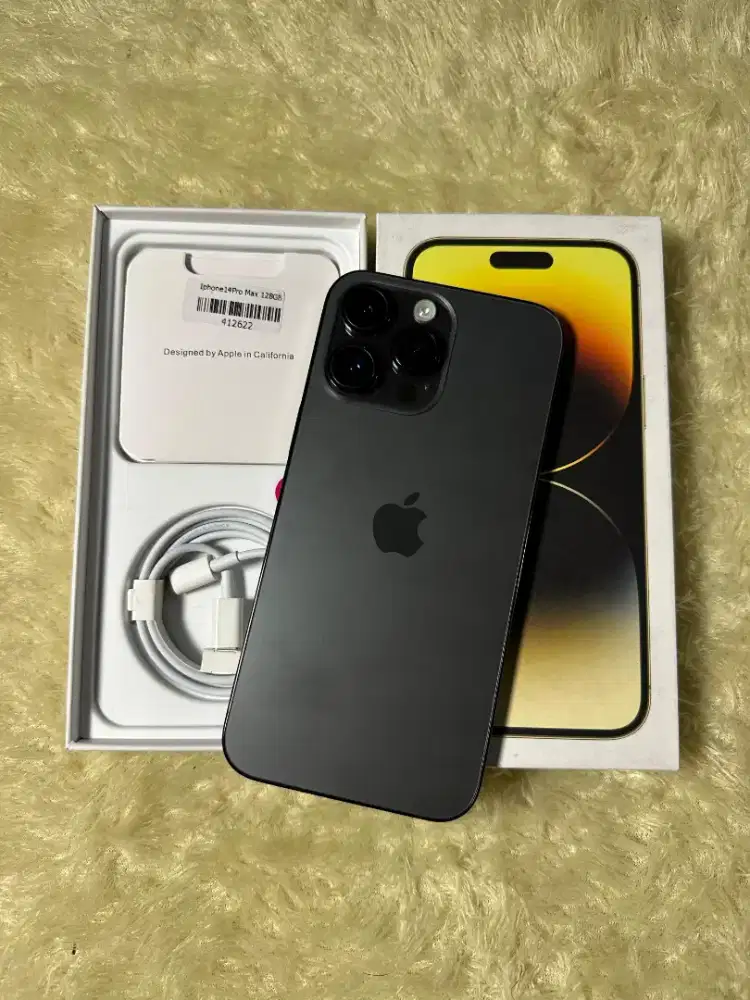 Iphone 14 promax 128gb space black inter
all operator