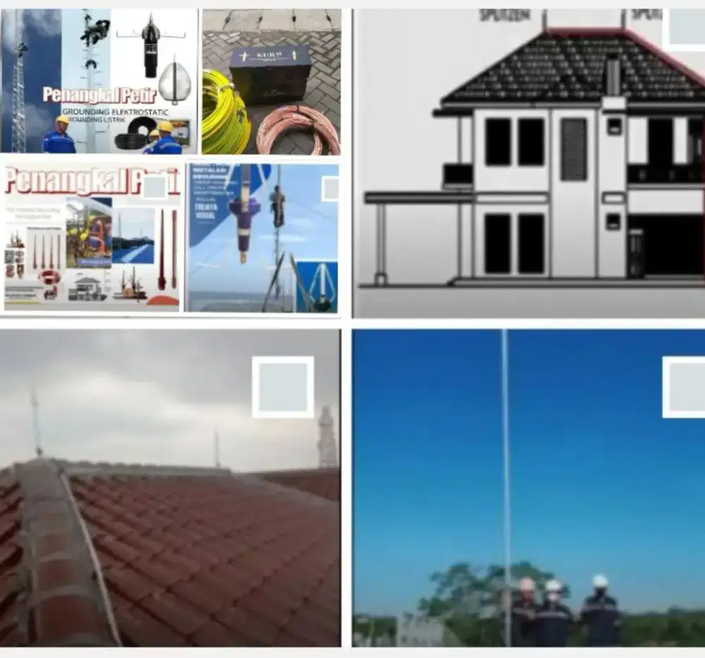 Teknisi ahli jasa pasang penangkal petir Leuwiliang klapanunggal