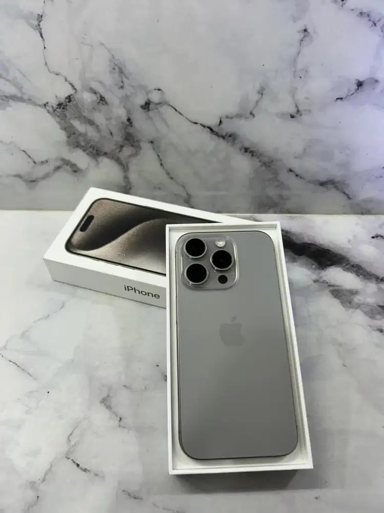 iPhone 15 pro 128gb Ibox Bh88% original mulus