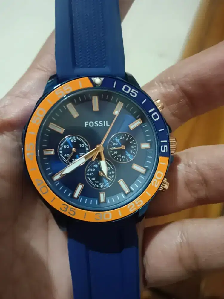 jam tangan fossil chronograph original
