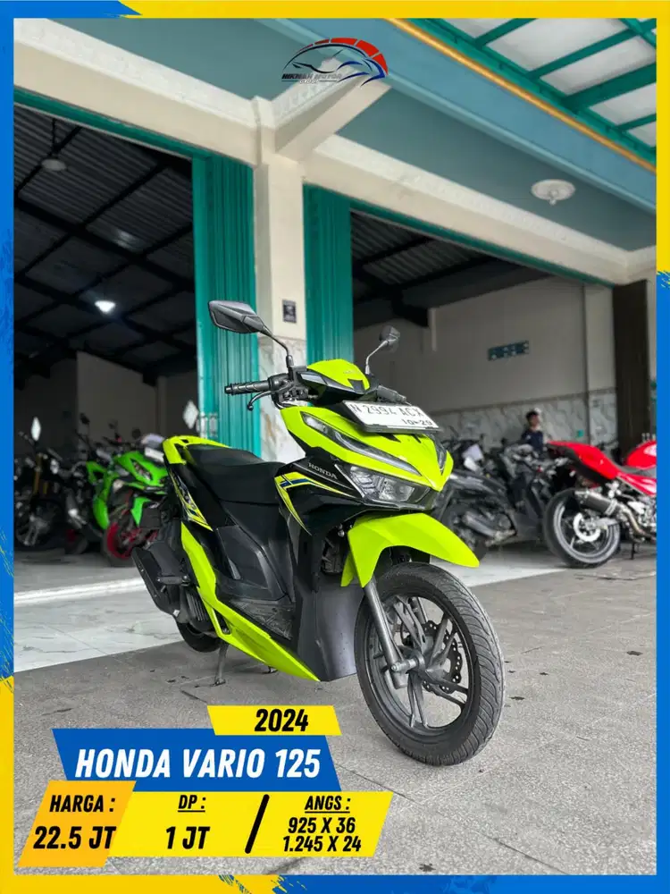 HONDA VARIO 125 2024 READY MASZEHH HIKMAH MOTOR KEPUH MALANG