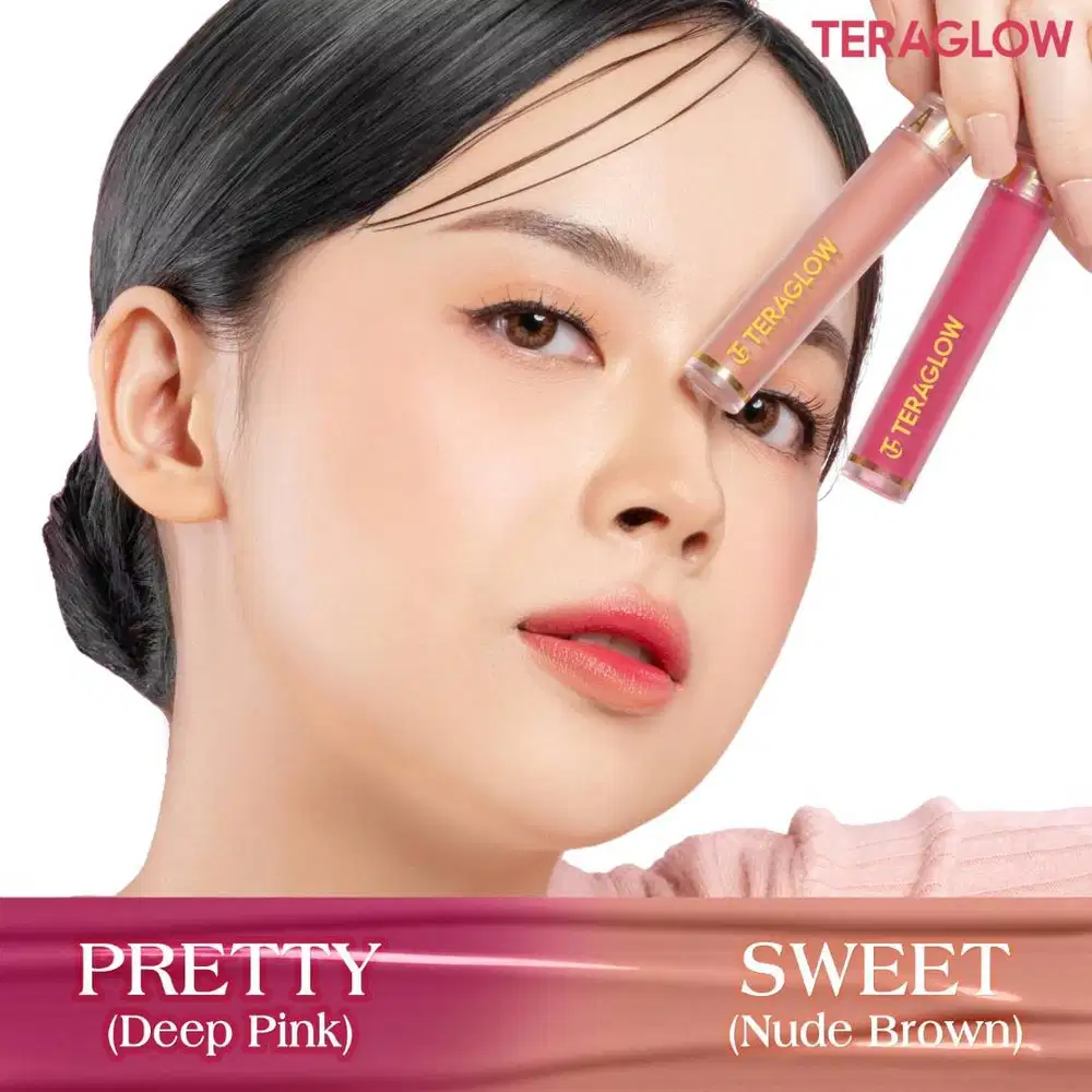 BUNDLE 2OMBRE LIP TINT TERAGLOW Beauty serum Liptint 5 silky moist