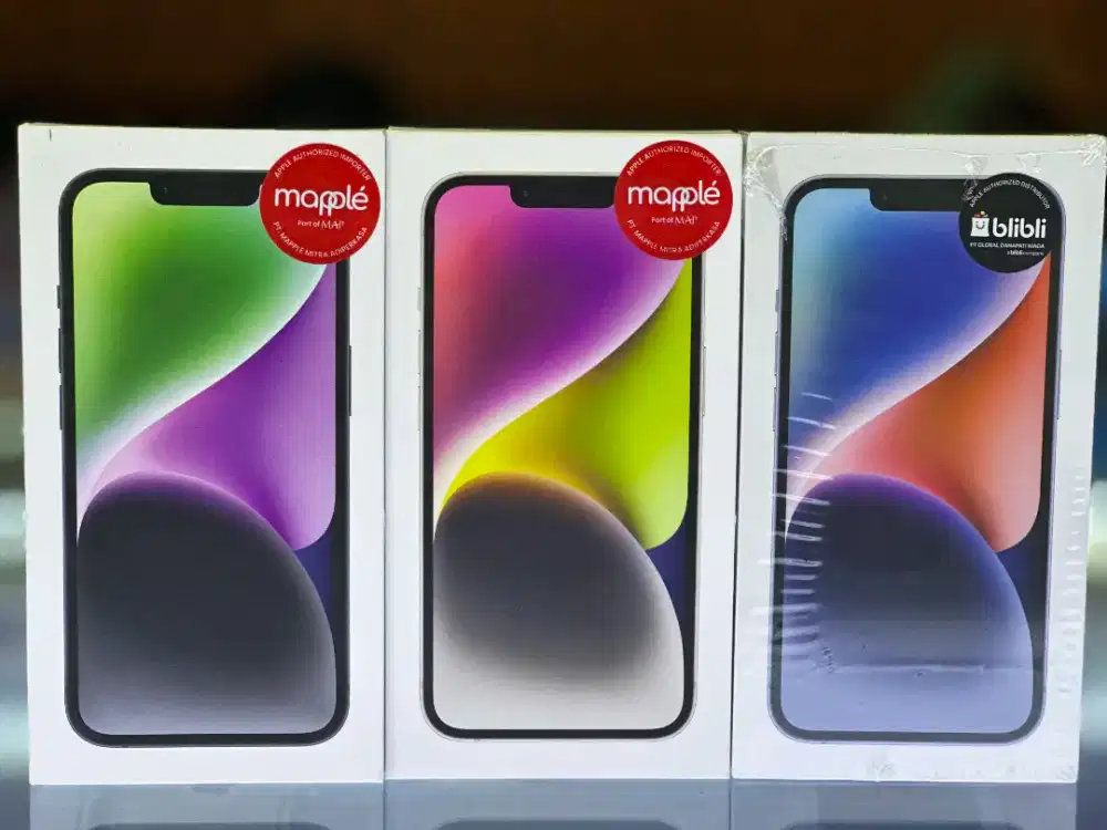 IPHONE 14 128 IBOX NEW GARANSI RESMI 0 TIMER