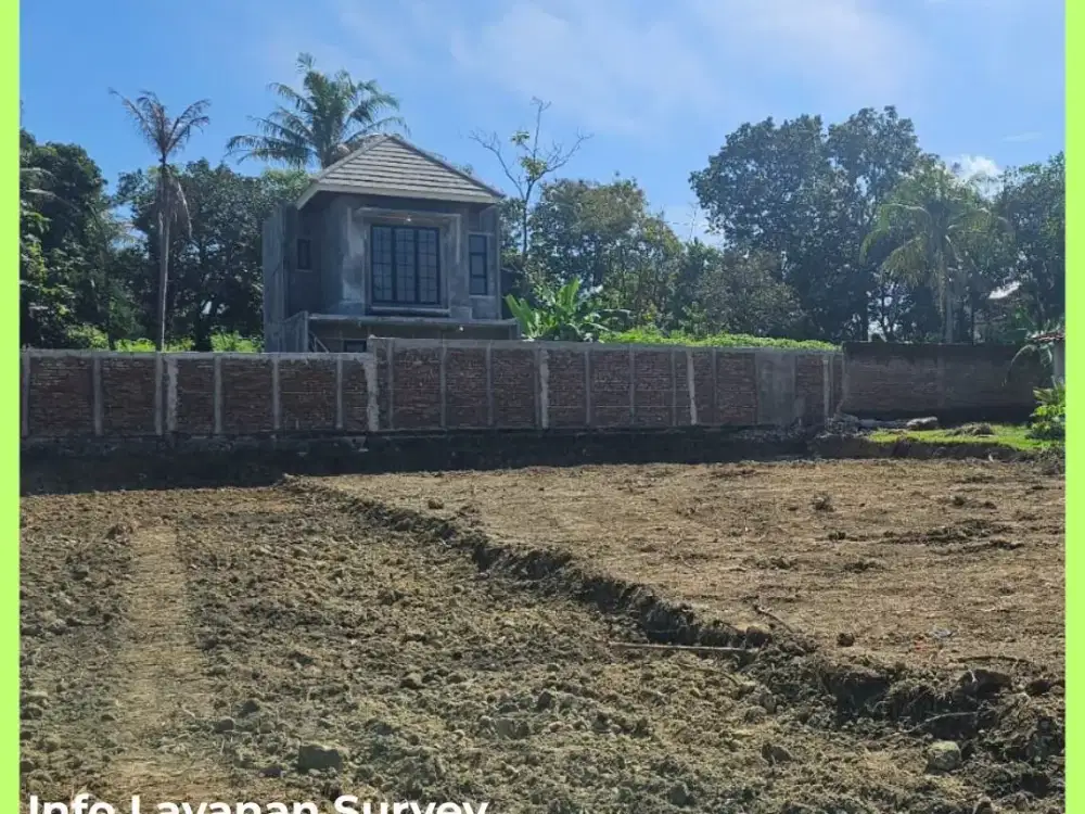 Tanah SHM Pekarangan Siap Bangun Jogja Gamping Sleman