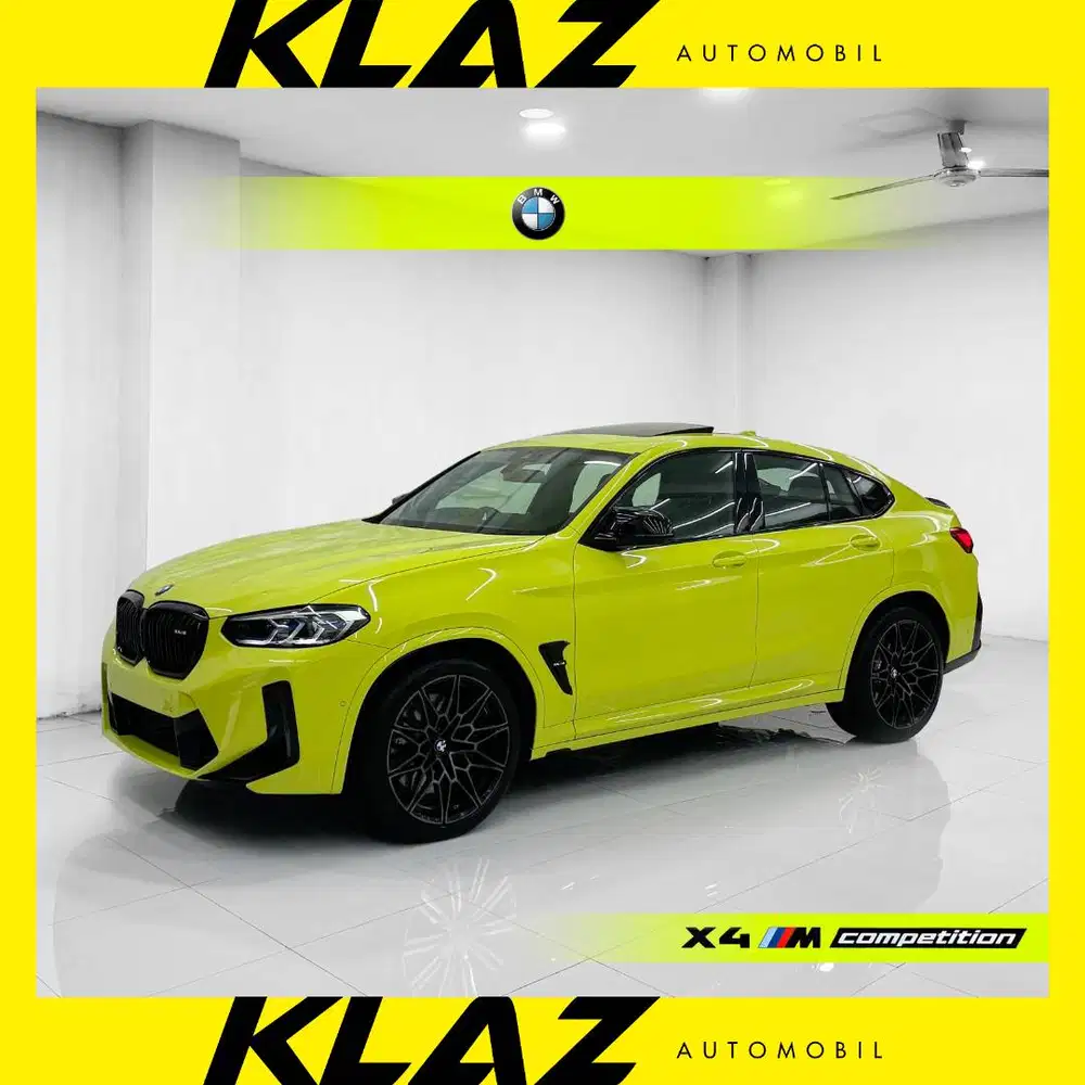 LANGKA BMW G02 X4M Competition LCI Facelift '25 Milleage 3.000 ATPM